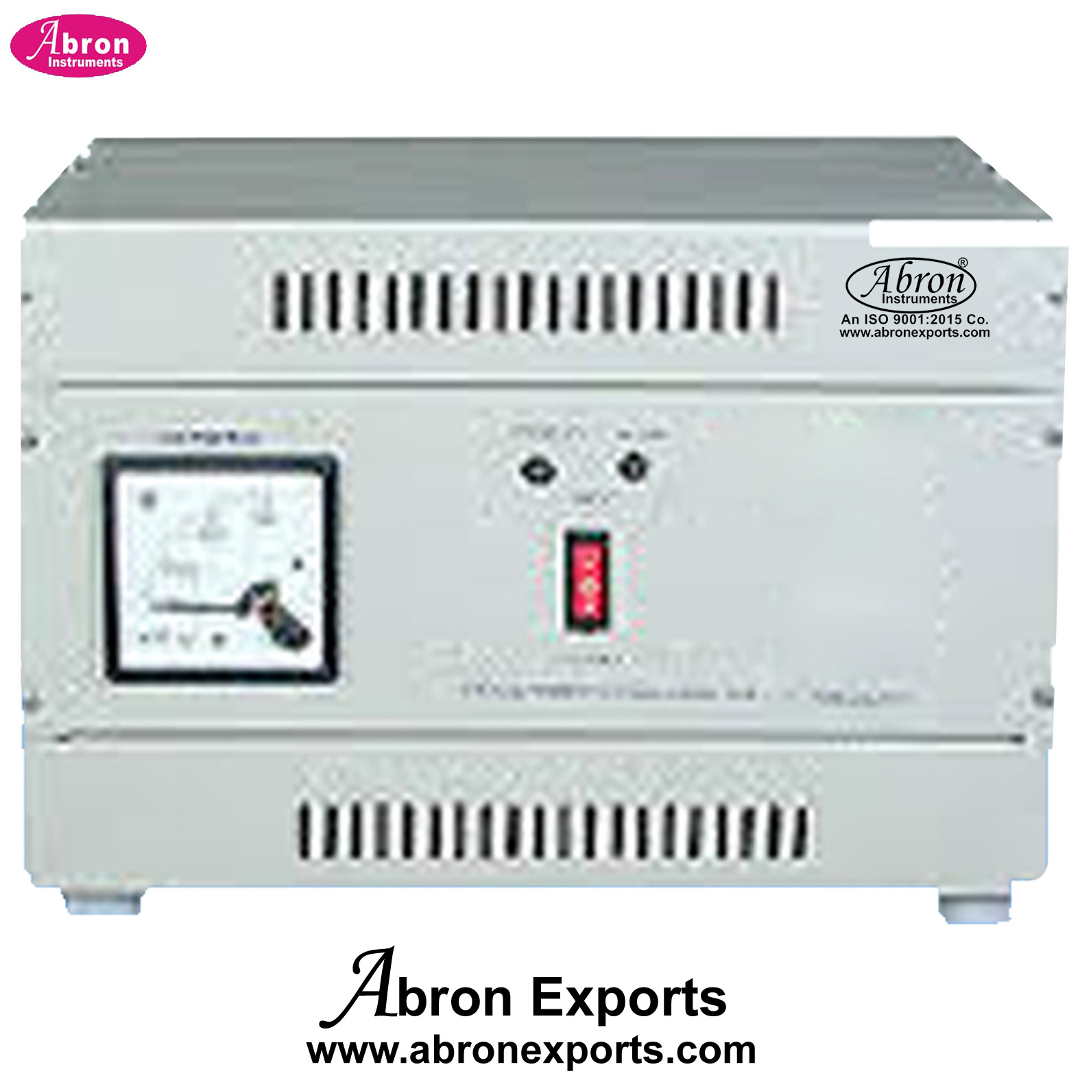 Voltage Stabilizer Manual with Dial Meter 1.5 Ton AC Manual Input 170-250v AC output 220V +10% with connector AE-1396M3